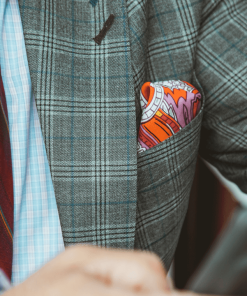 9" Satin Pocket Square