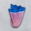 elegant satin pocket square in a rich color, perfect for formal occasions.
