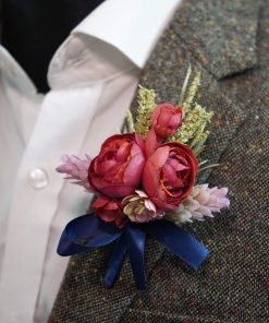 Dark Red Rose Mini Bouquet
