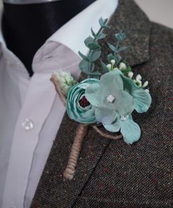 Aquamarine Rose Mini Bouquet