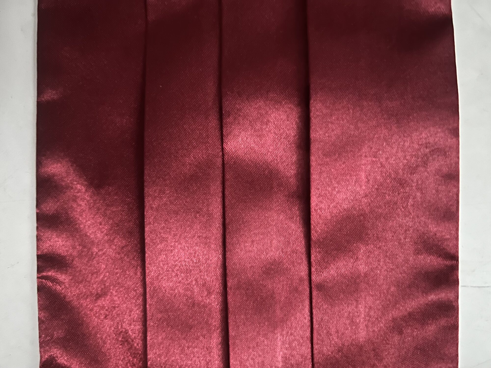 Burgundy Cummerbund - Image 3